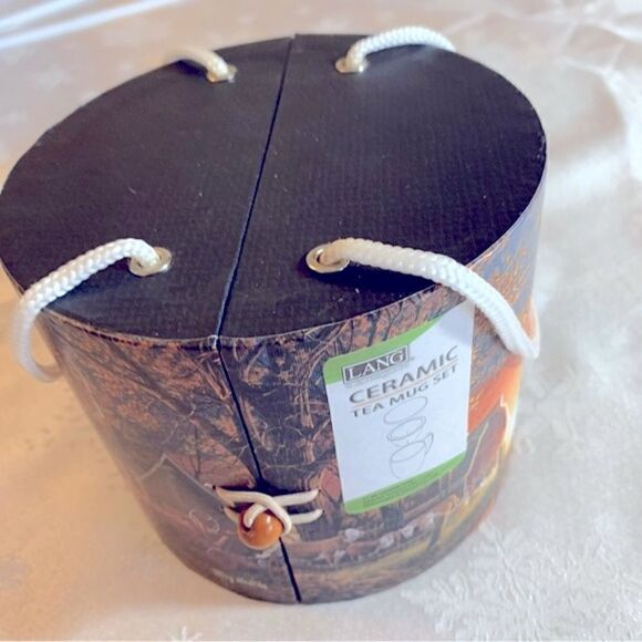 Terry Redlin Tea Cup 3.5” Morning Sunrise New in Box  Lang Ceramic Gorgeous - Picture 2 of 12